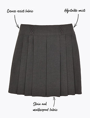 Girls’ Permanent Pleats School Skirt Image 2 of 6