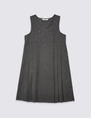 Girls' Pinafore with Crease Resistant Image 2 of 5