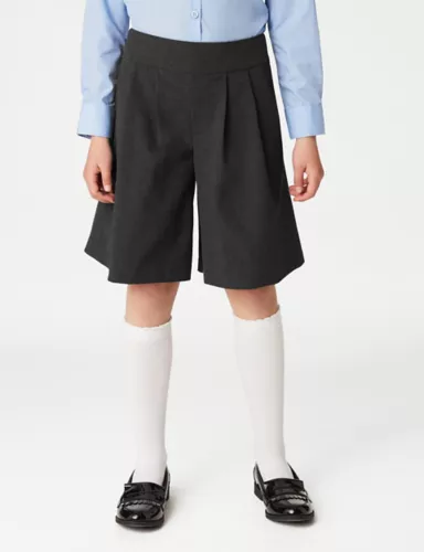 Girls' Pleat Front School Culottes (2-18 Yrs) 3 of 5
