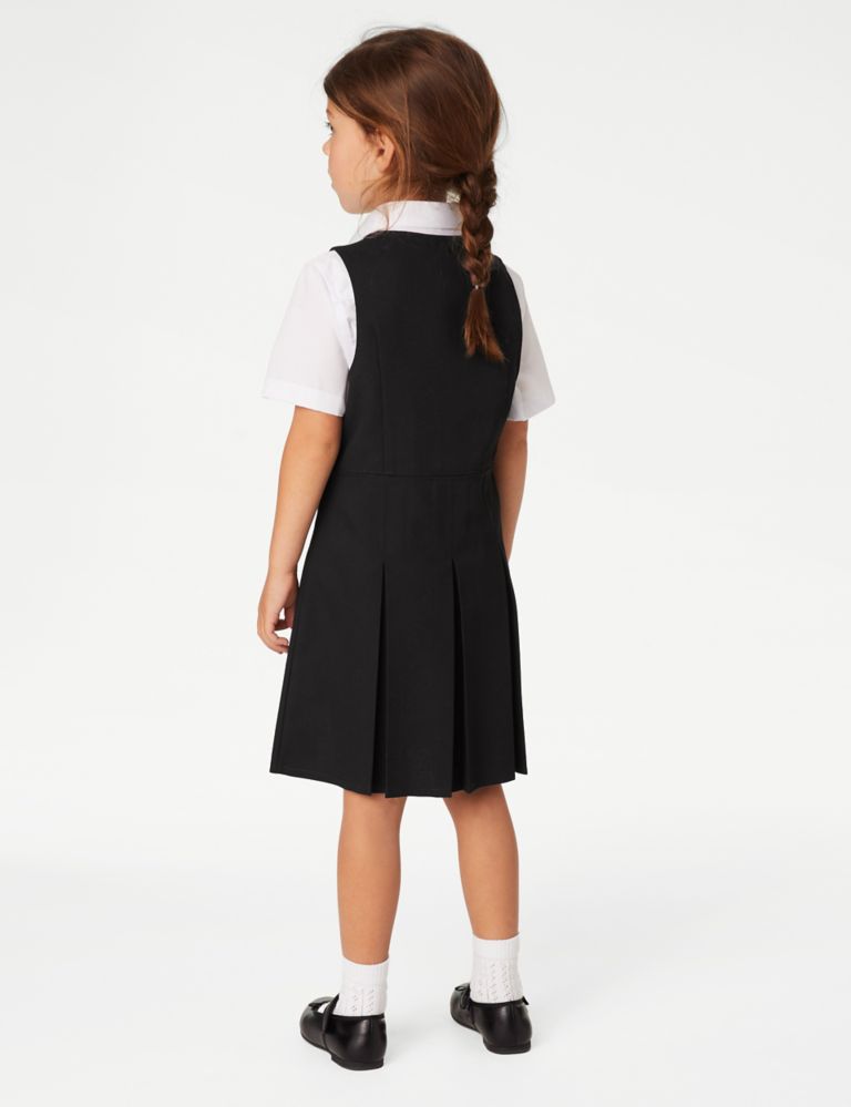 Girls' Pleated School Pinafore  (2-12 Yrs) 4 of 5