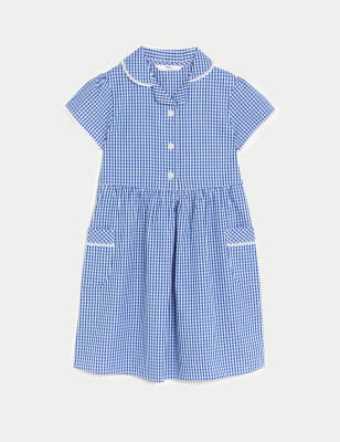 marks and spencer gingham school dress