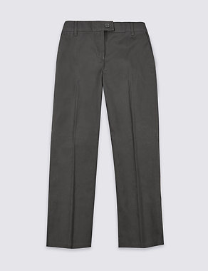 Girls’ Pure Cotton Skin Kind™ Trousers Image 2 of 4