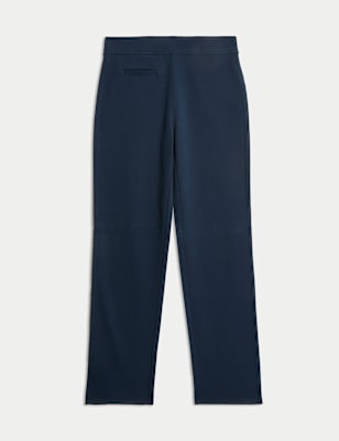 Girls' Regular Leg Jersey School Trousers (2-16 Yrs) Image 2 of 5