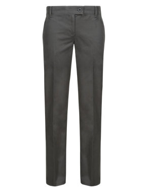 Girls' Skinkind™ Adjustable Waist Trousers Image 2 of 4
