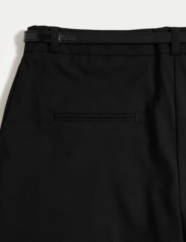 Girls' Skinny Leg Belted School Trousers (2-18 Yrs) 6 of 6