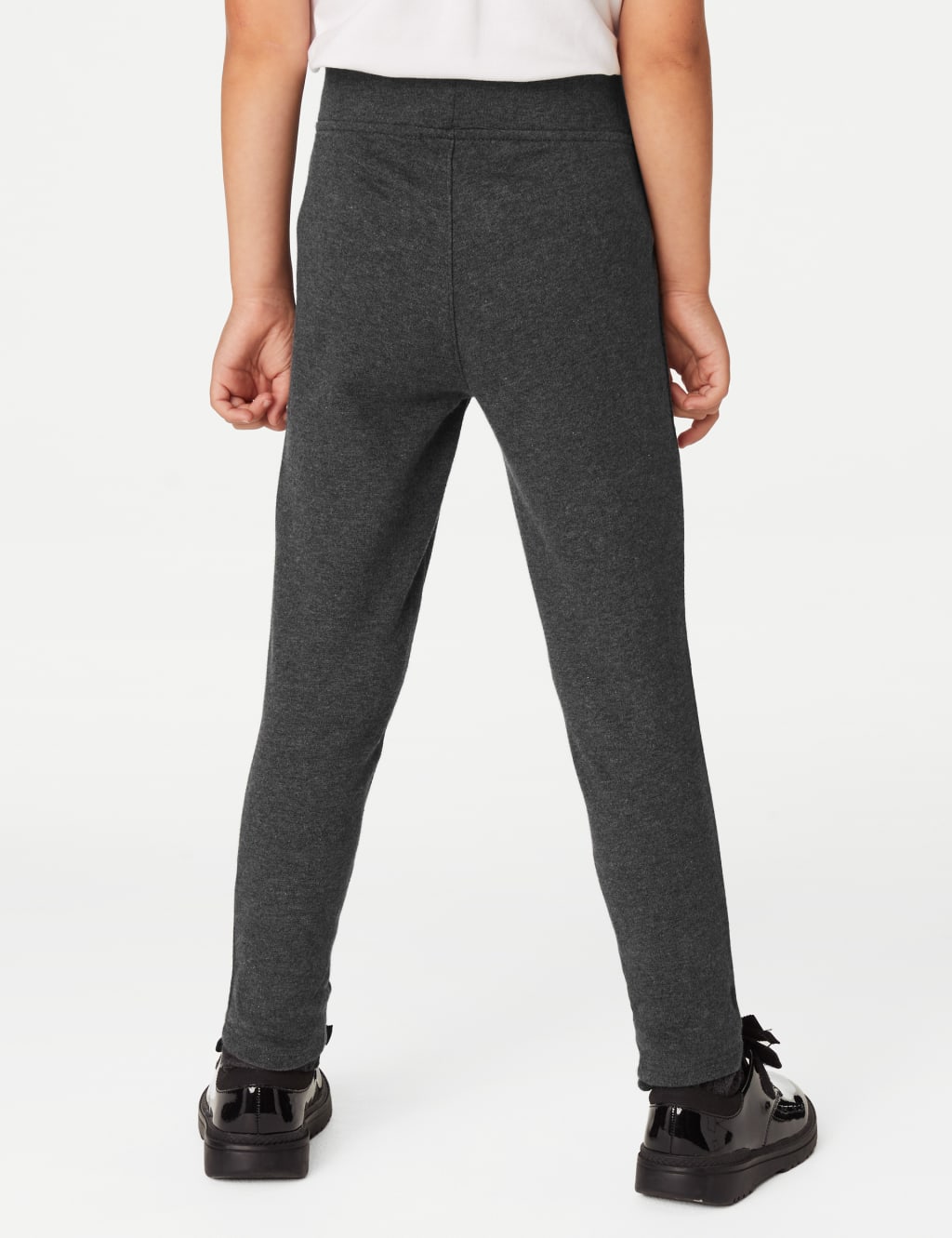 Girls' Skinny Leg Jersey School Trousers (2-18 Yrs) 4 of 5