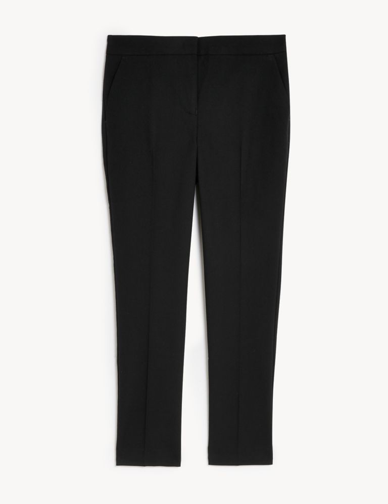Girls' Skinny Leg School Trousers (2-18 Yrs) | M&S Collection | M&S