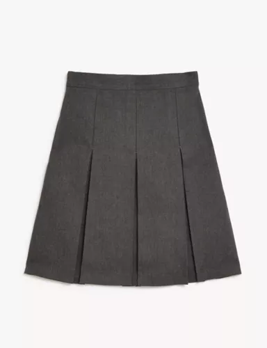 Girls' Slim Fit Permanent Pleats School Skirt (2-18 Yrs) 2 of 5