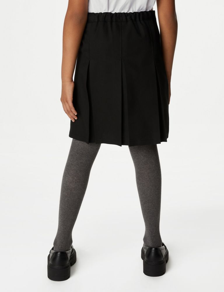 Buy Girls' Slim Fit Permanent Pleats School Skirt (2-18 Yrs) | M&S ...