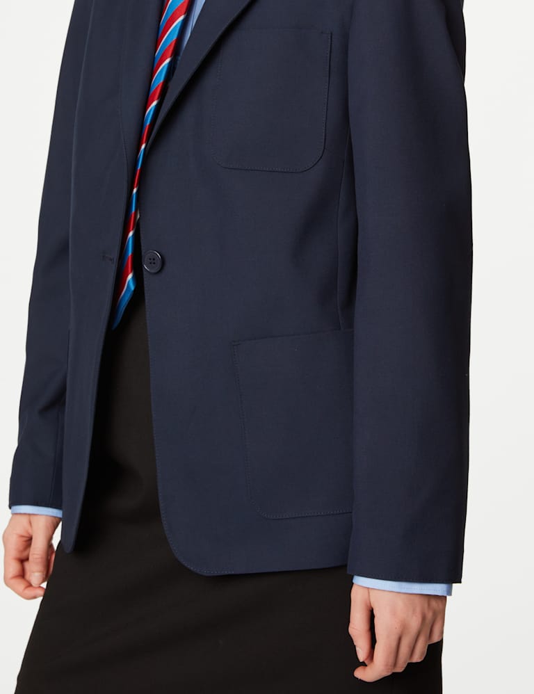 Girls' Slim Fit School Blazer (9-18 Yrs) 6 of 7