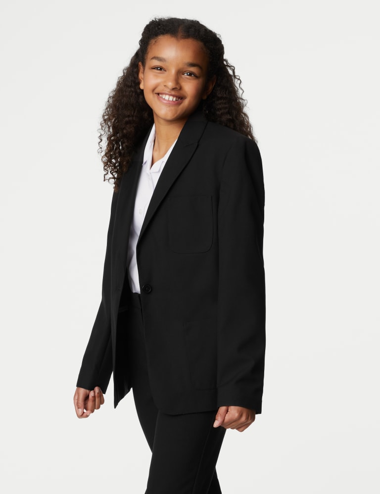 Girls' Slim Fit School Blazer (9-18 Yrs) 3 of 7