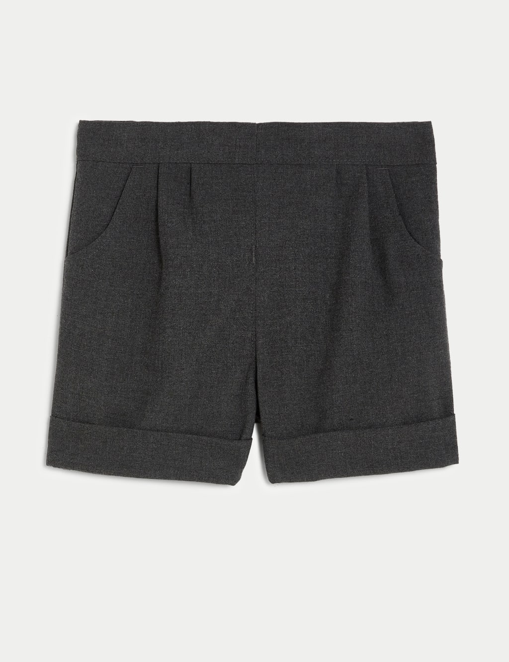 Girls' Turn Up School Shorts (2-16 Yrs) 1 of 5