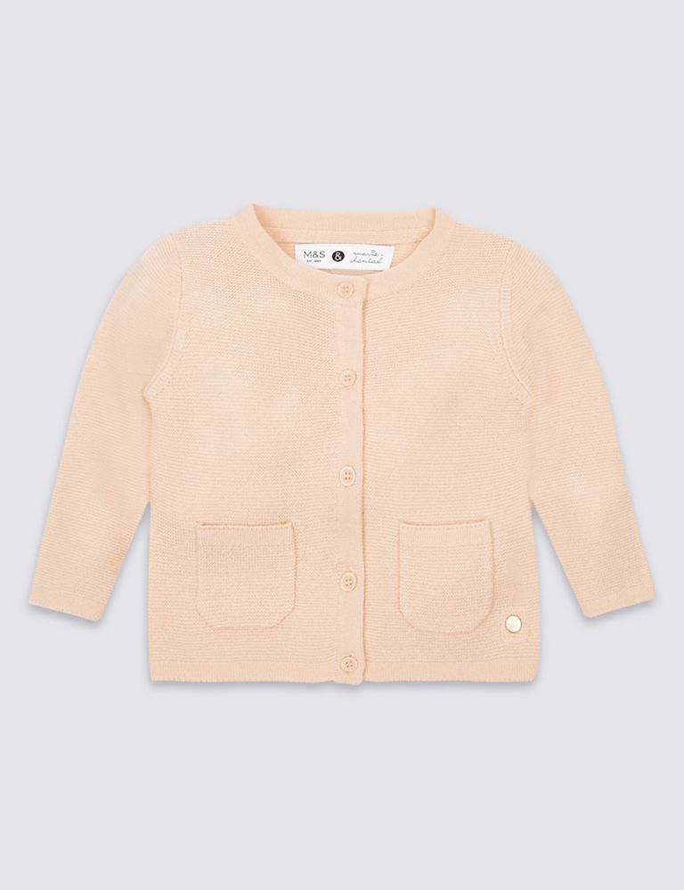 Girls Cardigan with Cashmere (3 Months - 5 Years) 1 of 5