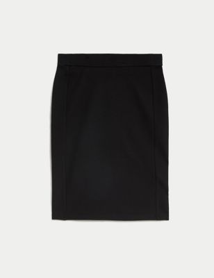 Girls' Long Pencil School Skirt (9-16 Yrs)