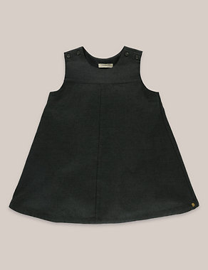 Girls Wool Blend Pinafore (3 Months - 5 Years) Image 2 of 6
