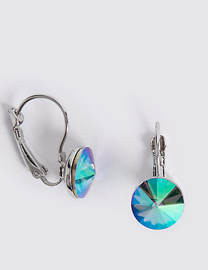 Glamorous Drop Earrings with Swarovski® Crystals Image 2 of 3