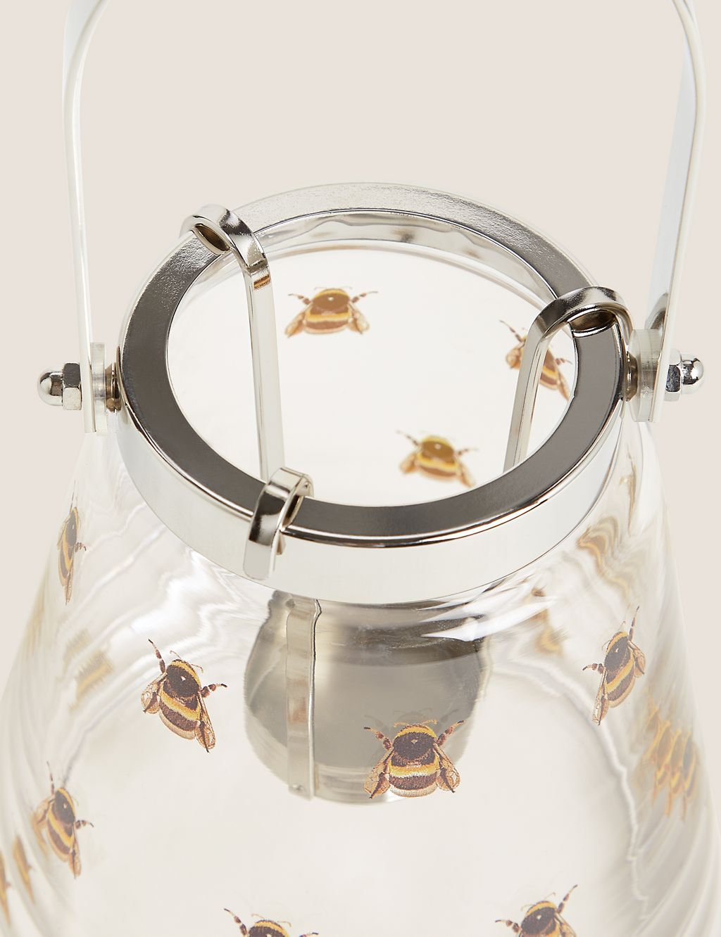 Glass Bee Medium Lantern 4 of 5
