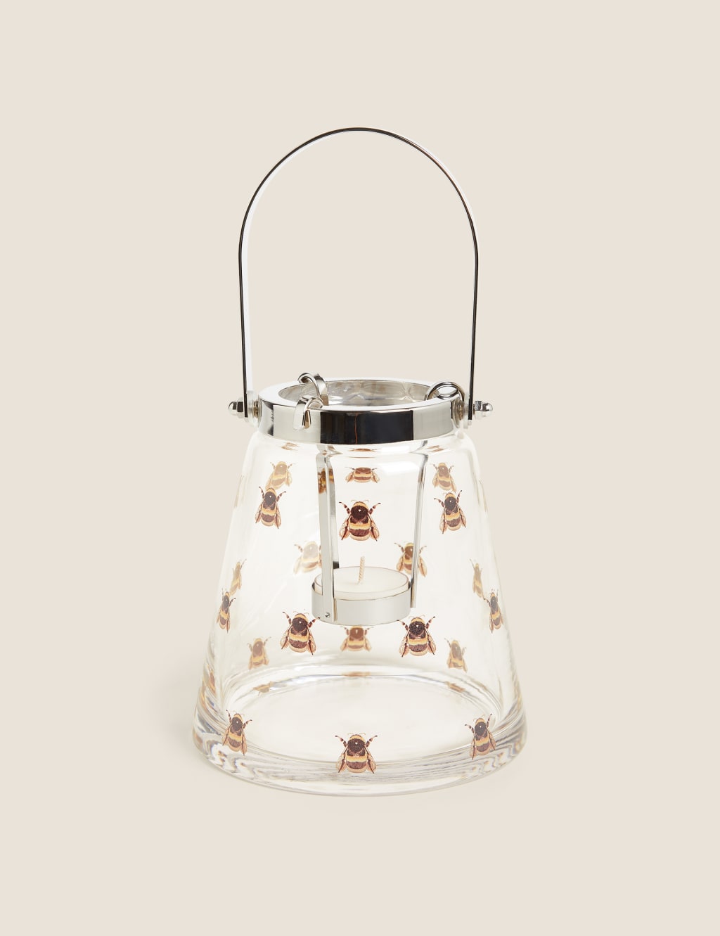 Glass Bee Medium Lantern 5 of 5