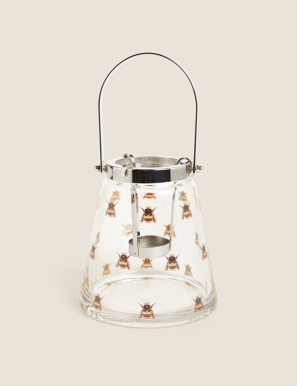 Glass Bee Medium Lantern 1 of 5