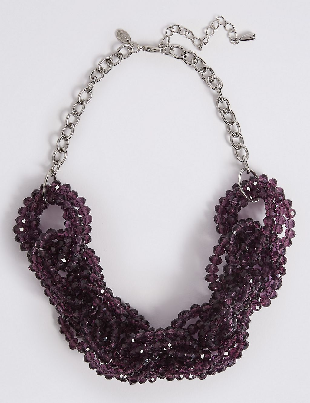 Glass Chain Collar Necklace 1 of 2