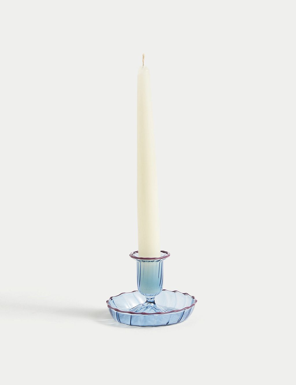 Glass Dinner Candle Holder 3 of 4