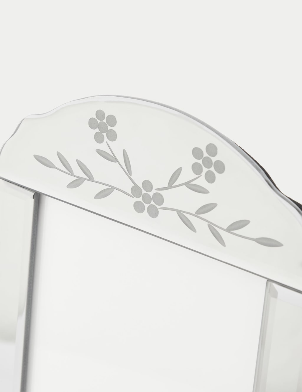 Glass Etched Mirror Photo Frame 5x7 Inch M&S Collection M&S