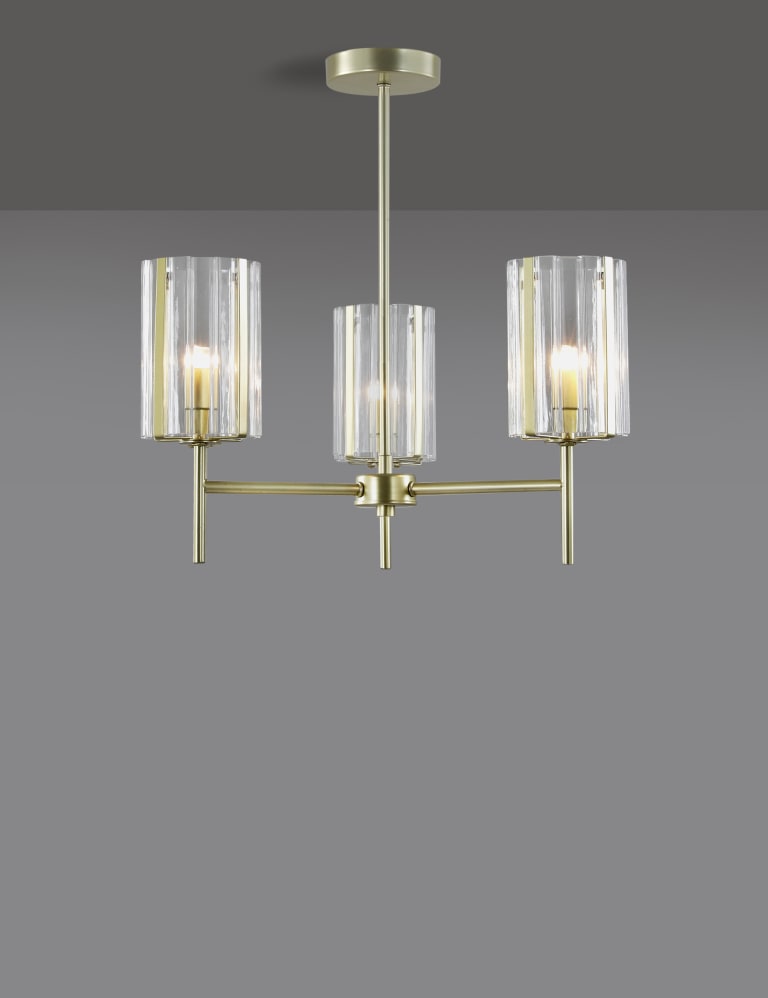 Glass Flush Ceiling Light 7 of 7