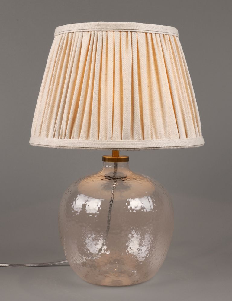 Glass Textured Table Lamp 8 of 8