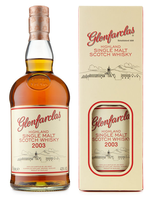 Glenfarclas Single Malt Scotch Whisky 2003 -  Single Bottle Image 1 of 2
