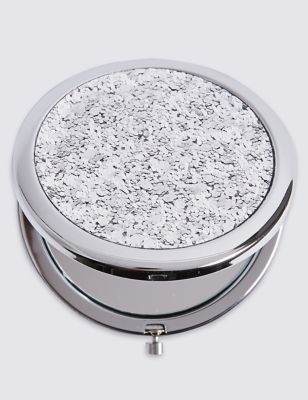 Glitter Compact Mirror Image 2 of 3