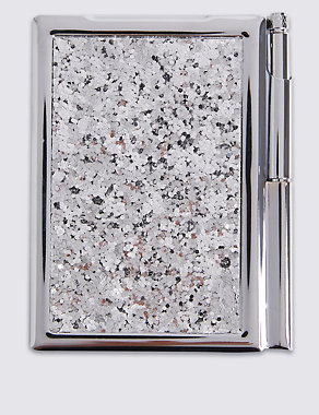 Glitter Compact Notebook Image 2 of 3