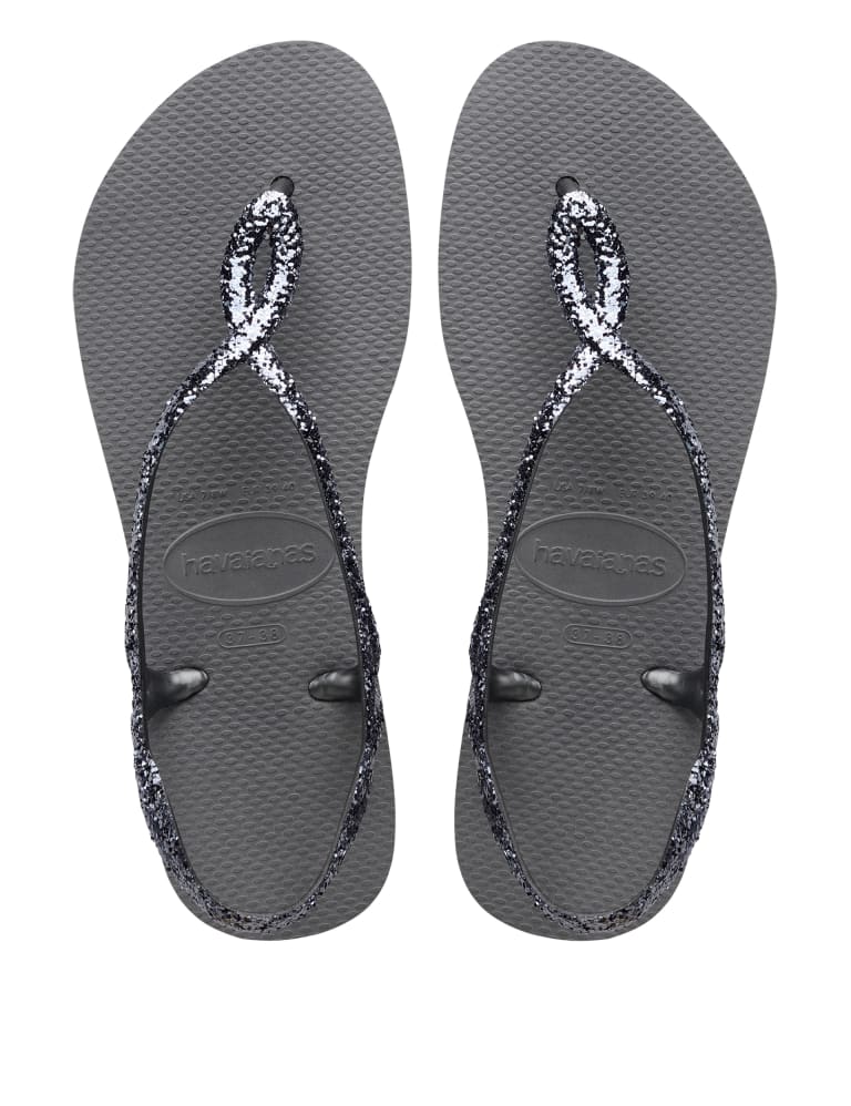Glitter Flip Flops HAVAIANAS M S