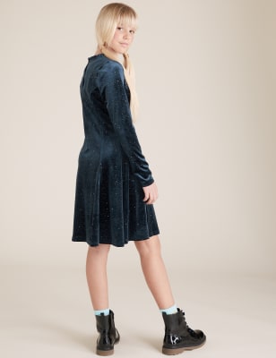 Marks and best sale spencer velvet dress