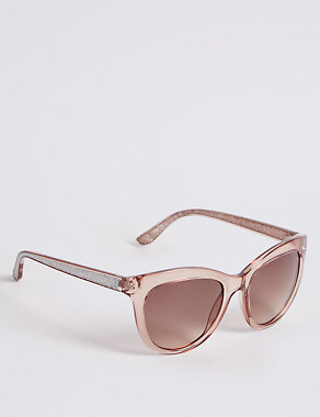Glitter Square Sunglasses Image 2 of 3
