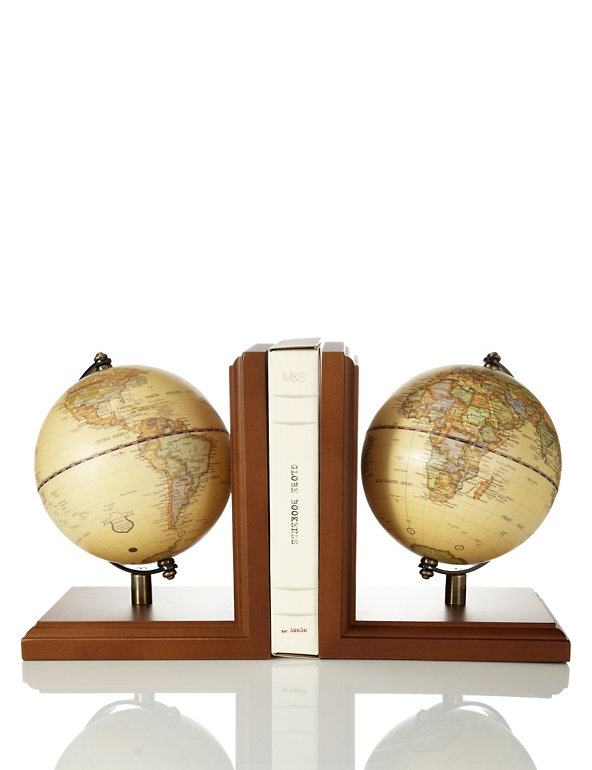 Globe Bookends Image 1 of 2