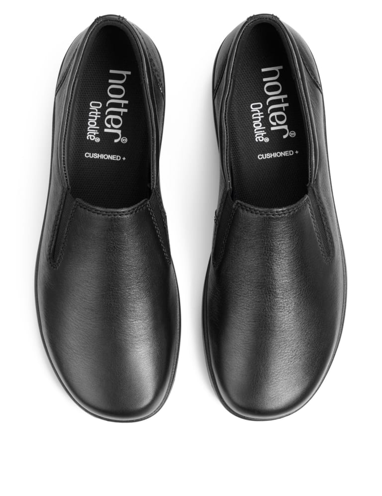 Glove II Leather Slip On Boat Shoes Hotter M S