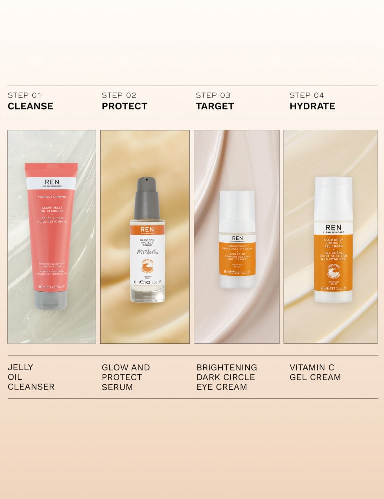 Glow Daily Vitamin C Gel Cream 50ml REN M&S