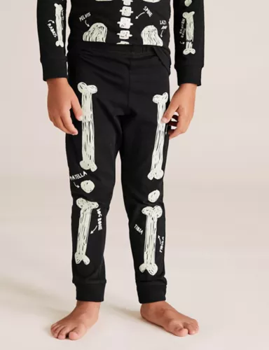 Glow in the Dark Skeleton Pyjama Set (1-7 Yrs) 4 of 4