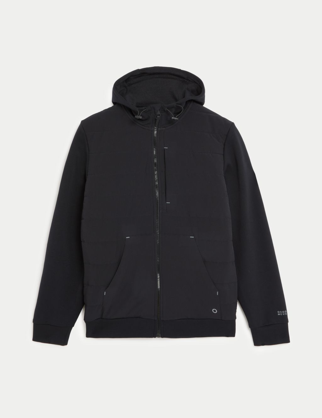 Go Easy Quilted Hoodie | Goodmove | M&S