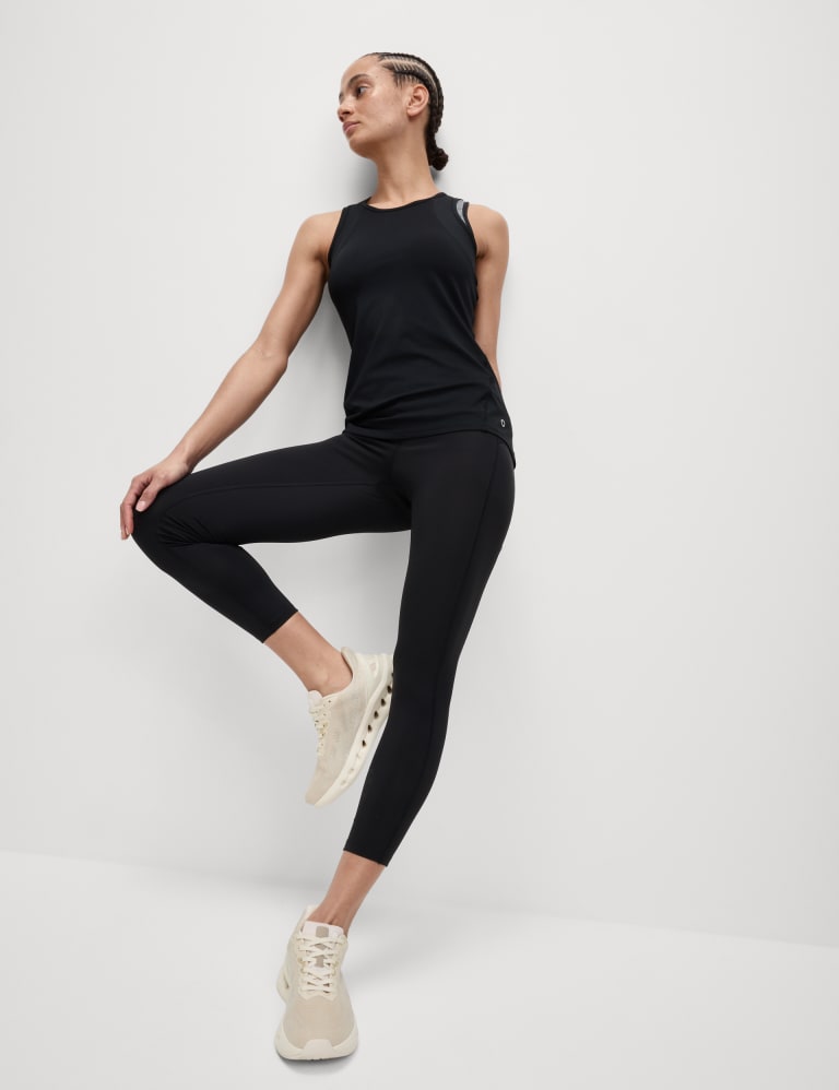 Breathable Yoga Pants without T-Line, Anti-Curling Fitness Pants