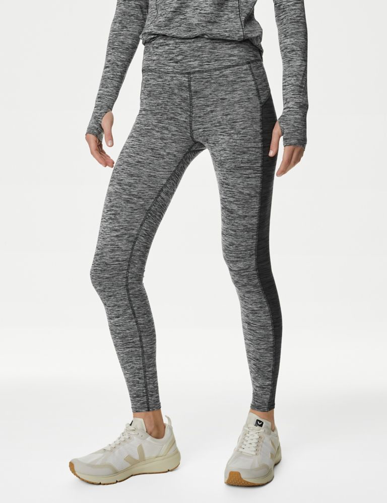 MPG grey fitness leggings size 14 in very good - Depop