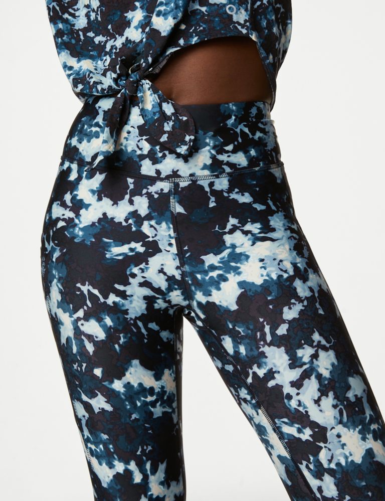 Go Move Printed Cropped Gym Leggings 3 of 6