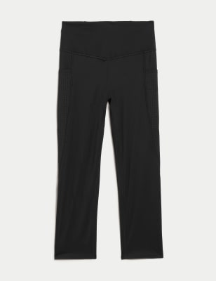 Go Train High Waisted Cropped Gym Leggings Image 2 of 8