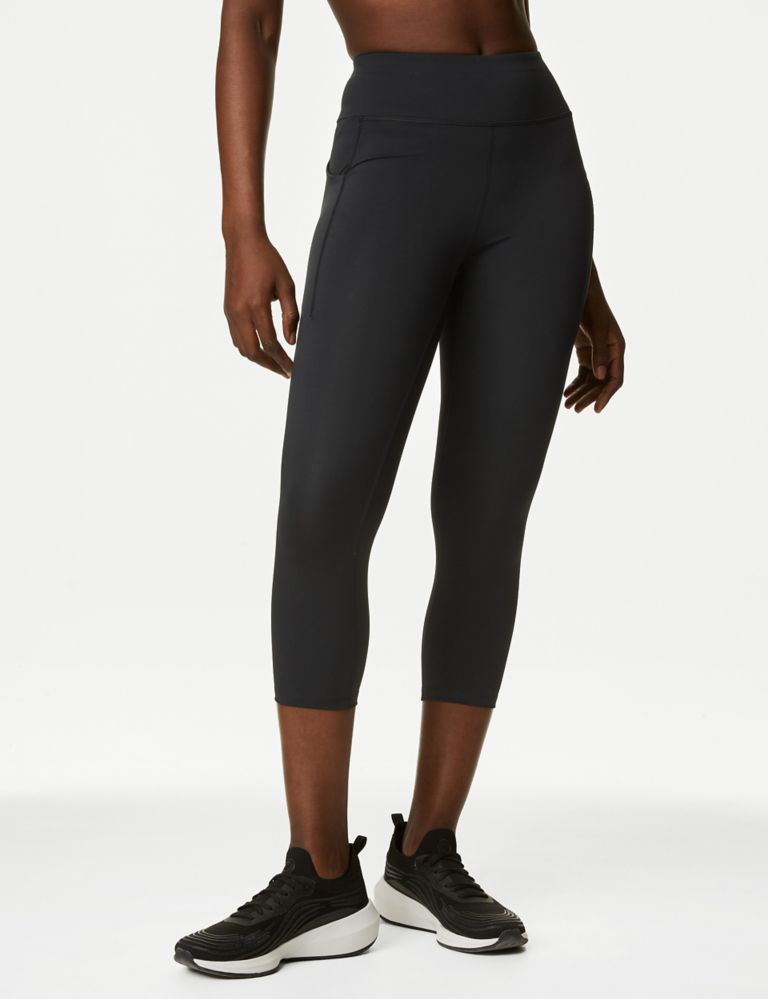 Go Train High Waisted Cropped Gym Leggings 5 of 7