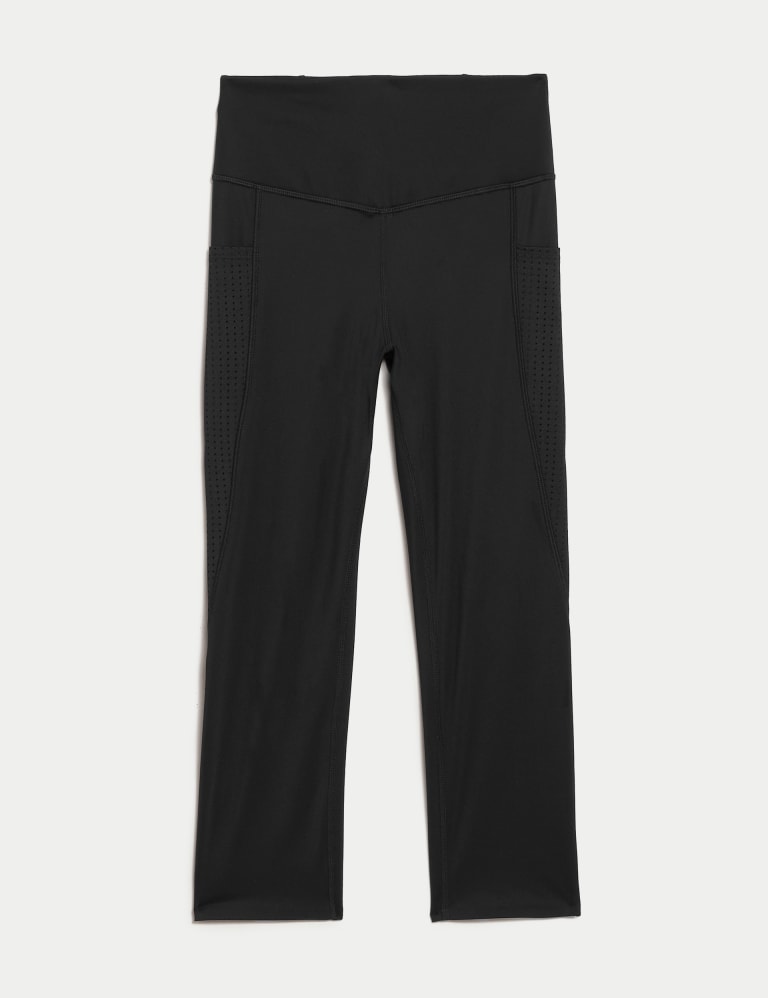 Marks & Spencer CROPPED GOODMOVE GYM - Leggings - black - Zalando.de