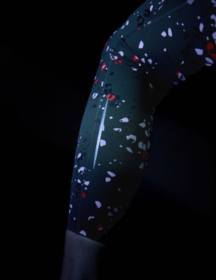 Go Train Printed High Waisted Gym Leggings Image 8 of 8