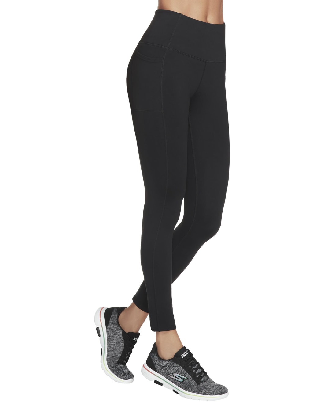 Skechers Women's Go Walk High Waist Pant with GoFlex Technology, Black,  XX-Large : : Shoes & Handbags