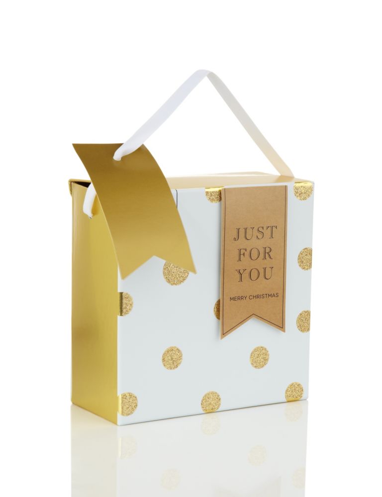 Gold Bauble & Spot Christmas Jewellery Box 2 of 3