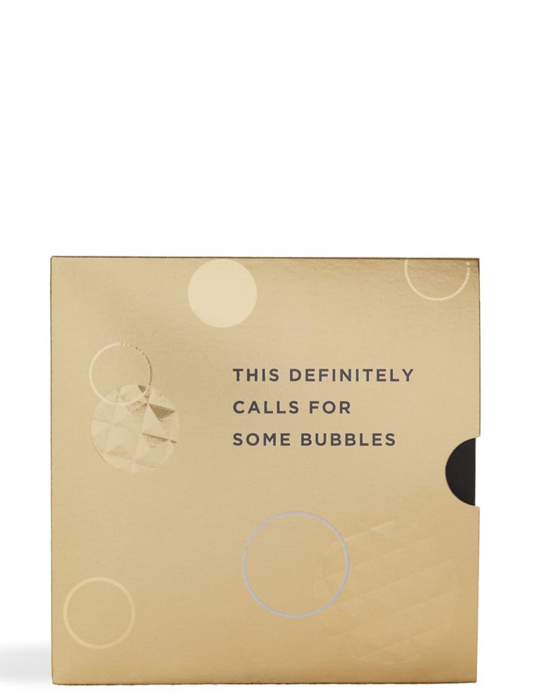 Gold Bubbles Gift Card 1 of 4