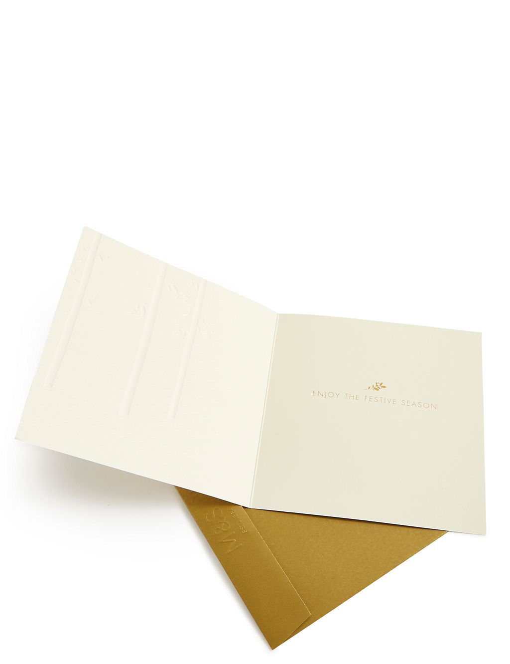 Gold Forest Christmas Charity Cards Pack of 15 1 of 4
